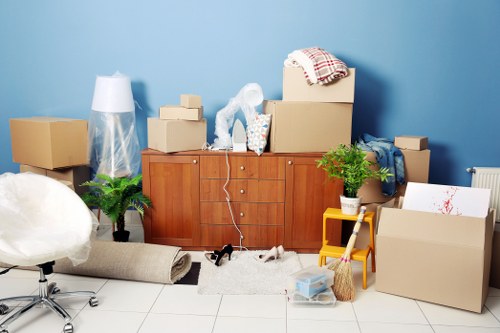 Packing and transport support for a Sheffield office move