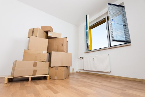 Removals van transport for furniture and boxes in Sheffield
