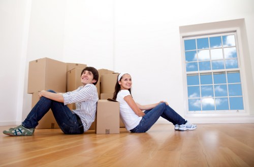 Staff training for careful handling and lifting in a Sheffield removals service