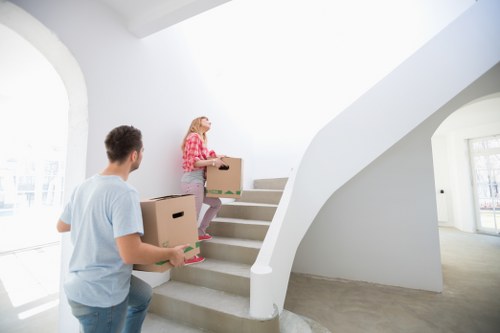 Loading and transport during a Sheffield business relocation