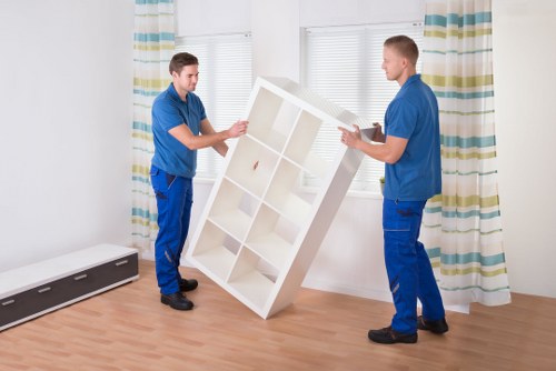 Careful labelling and box organisation during a Sheffield relocation